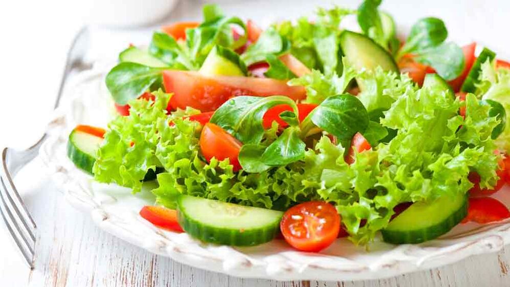 zeleninový salát pro vaši oblíbenou dietu